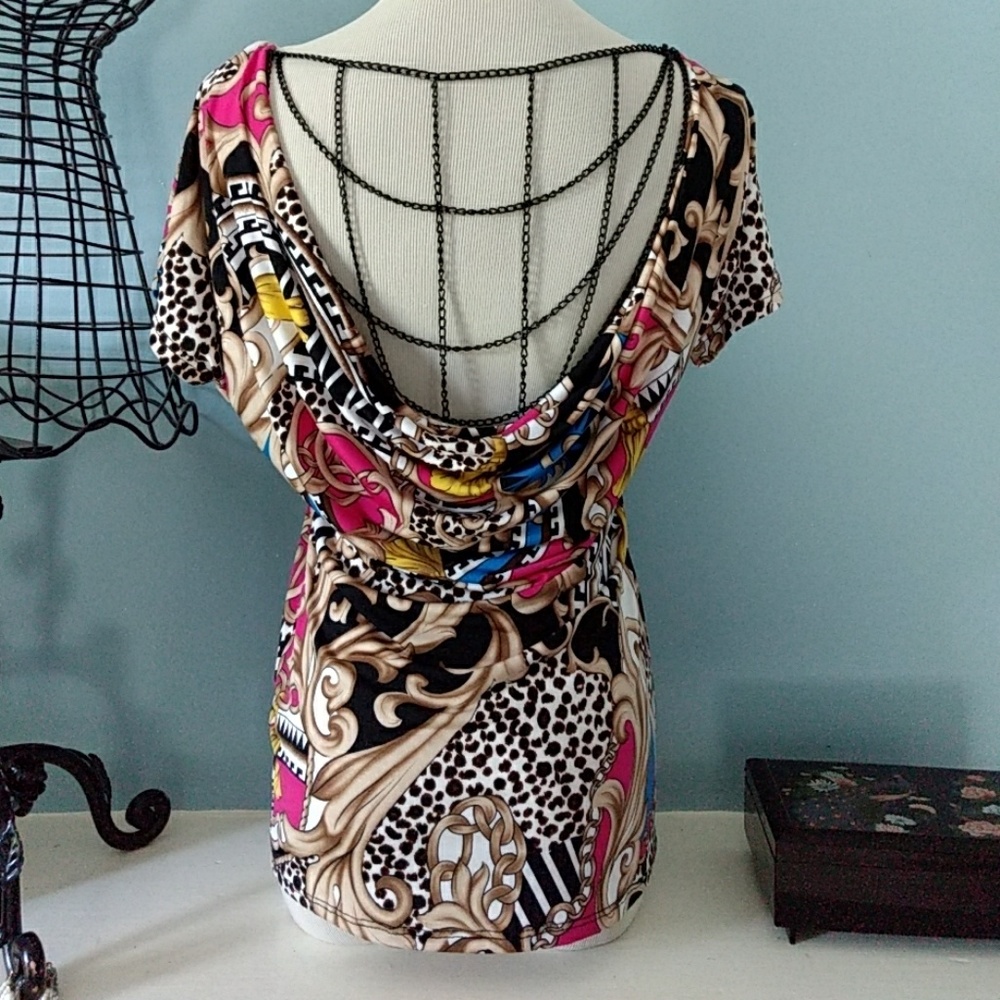 COPY - *Crescendo* Sz Small Cowl Back Detachable …